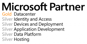 Logo of Microsoft Partner scheme accreditations